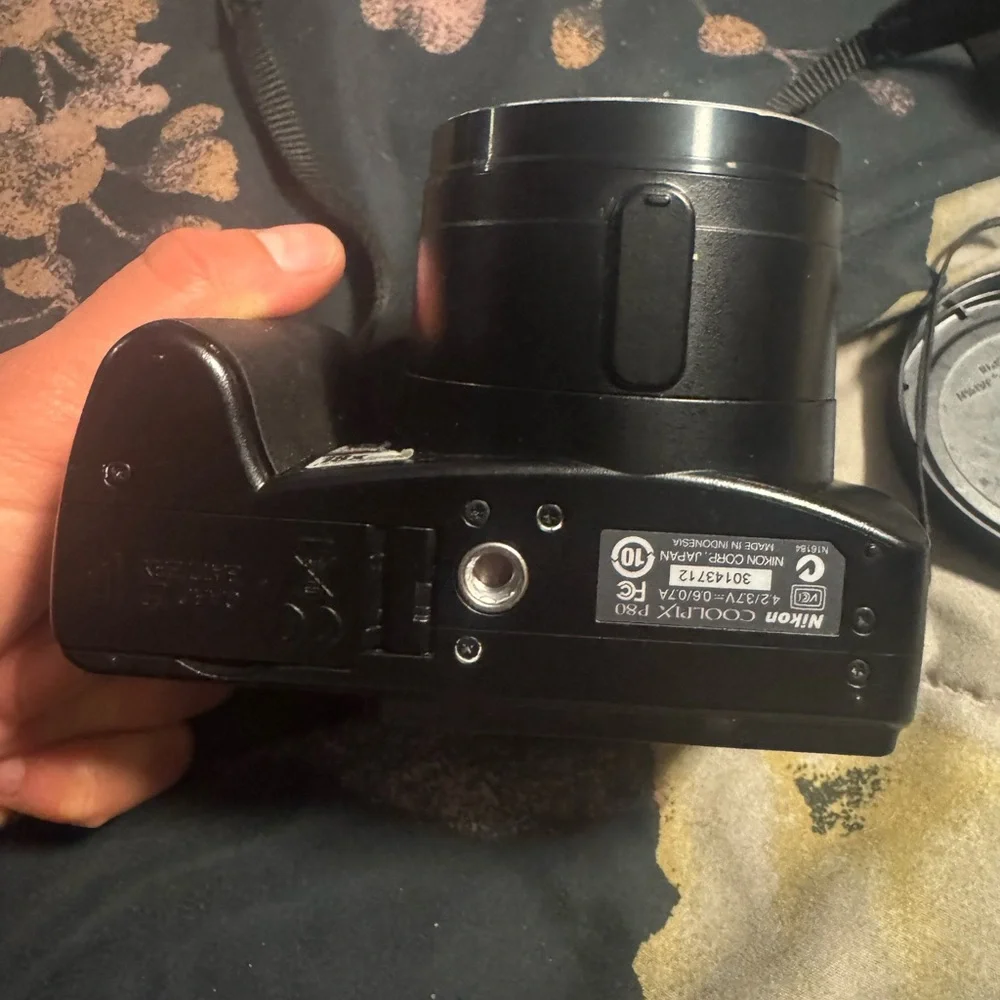 Nikon COOLPIX P80 Digital Camera in Black